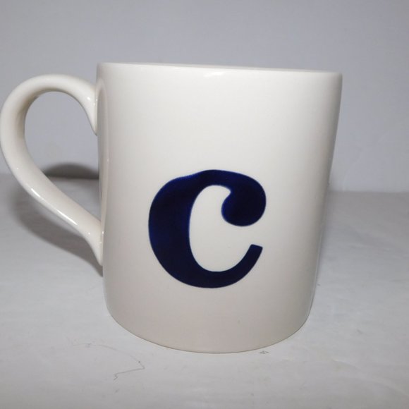 Marks Spencer M&S England Monogram Letter C Coffee Mug - Picture 4 of 7